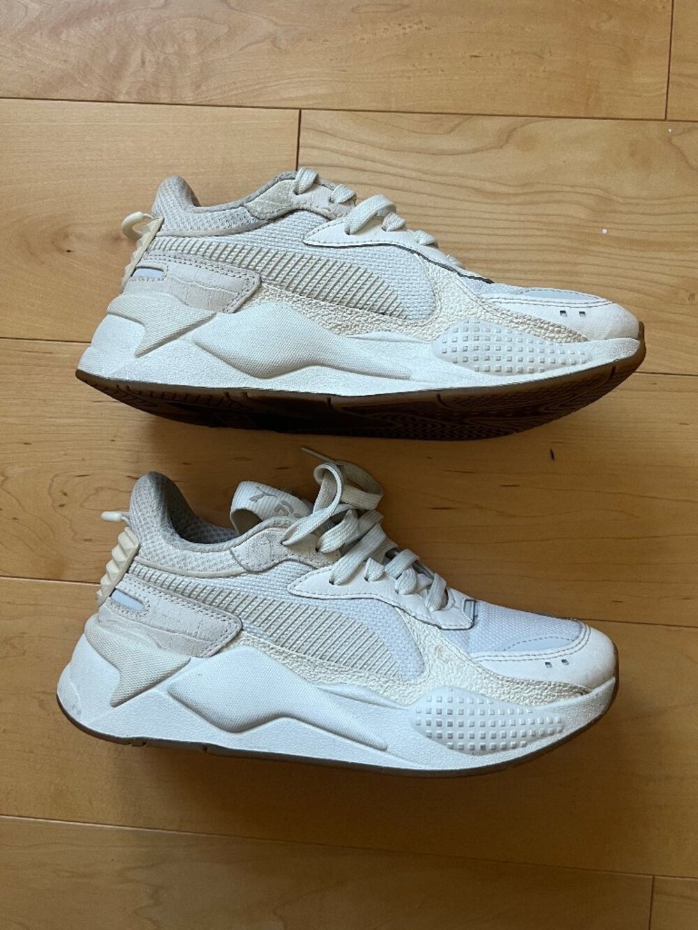 PUMA Running Shoes - White/Cream - US 5